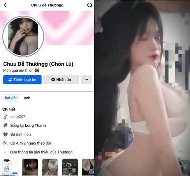 Chu có đôi gò bóp lớn và hấp dẫn