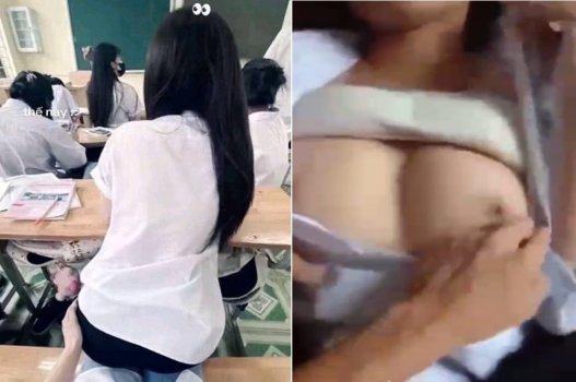 Video kích thích với cô học sinh ngực căng tròn