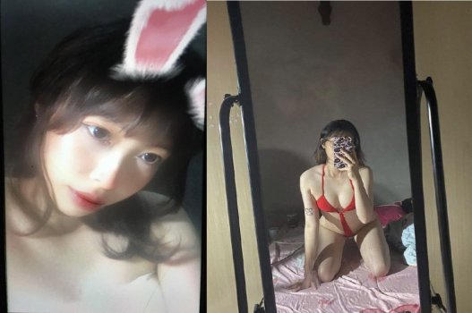 Clip sex nàng xinh yêu thích đồ lót đỏ hấp dẫn