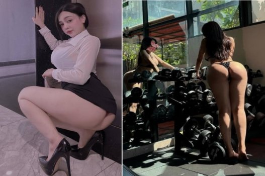 Cô gái gym mông khủng quan hệ phê đến nghiện