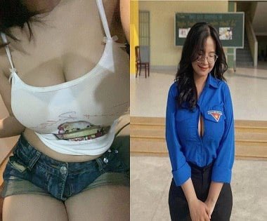 Em sinh viên đầy tình nguyện vú khủng