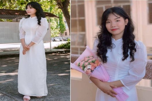 Địt nhau với em gái sinh viên dâm đãng trong áo dài gợi cảm nhất