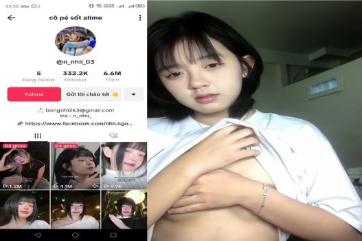 Ngọc Nhi cực kỳ xinh đẹp và quyến rũ khi thích tư thế doggy