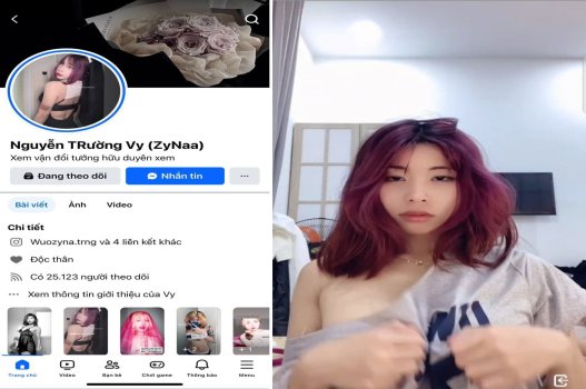 Nguyễn Tường Vy tán tỉnh anh chàng điển trai