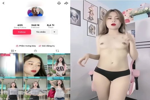 Lick pussy TikToker is a tasty dish
