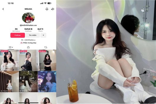 Tiktoker Mlinhh đã ra mắt một bộ phim người lớn