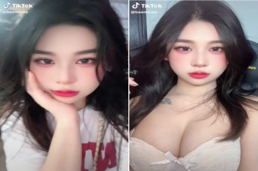 Tiktoker xinh nằm ngửa bị nện đã